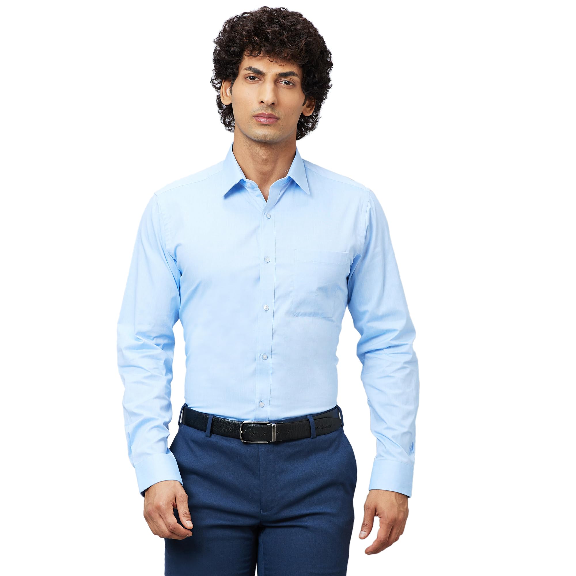 raymond Men's Structure Slim Fit Shirt-picture-40