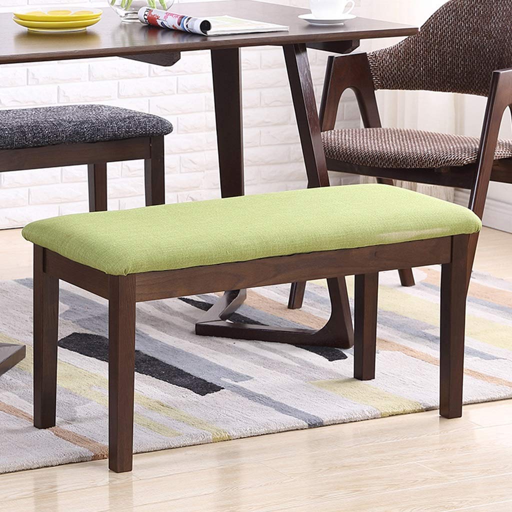 Banc Ottoman d'inspiration nordique en bois massif naturel d'exception
