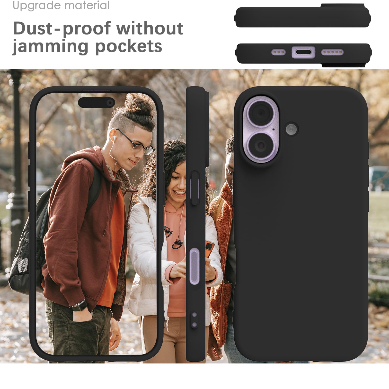 iPhone 17 Silicone Case - Shockproof & Slim -7
