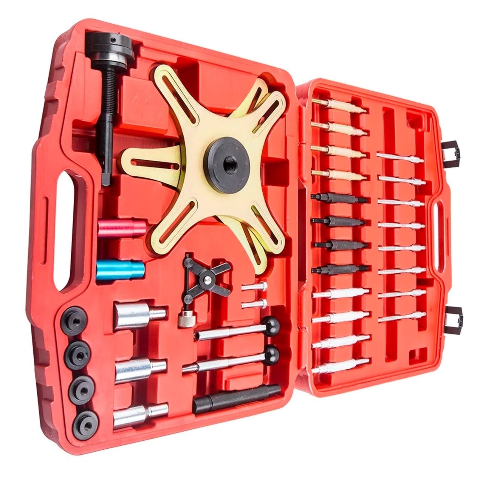 Kit centraggio Frizione Compatibile con A3 A4 A68 Strumento Calibrazione Frizione Auto Set Impostazioni Allineamento 38X Kit Regolabile Motore Trasmissione con Cuscinetto Mano