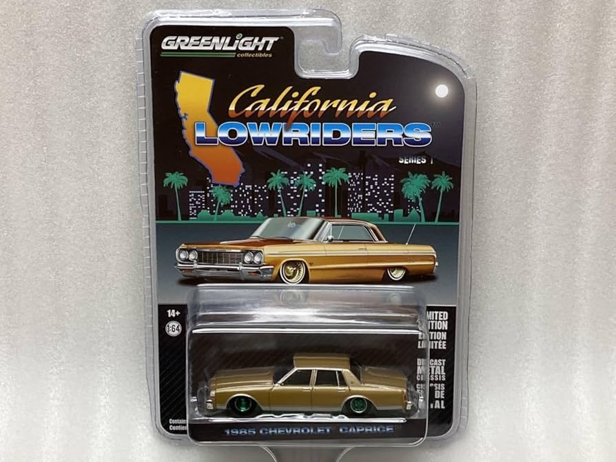 Amazon | Greenlight 1/64 Lowriders チェイス 1985 Chevrolet