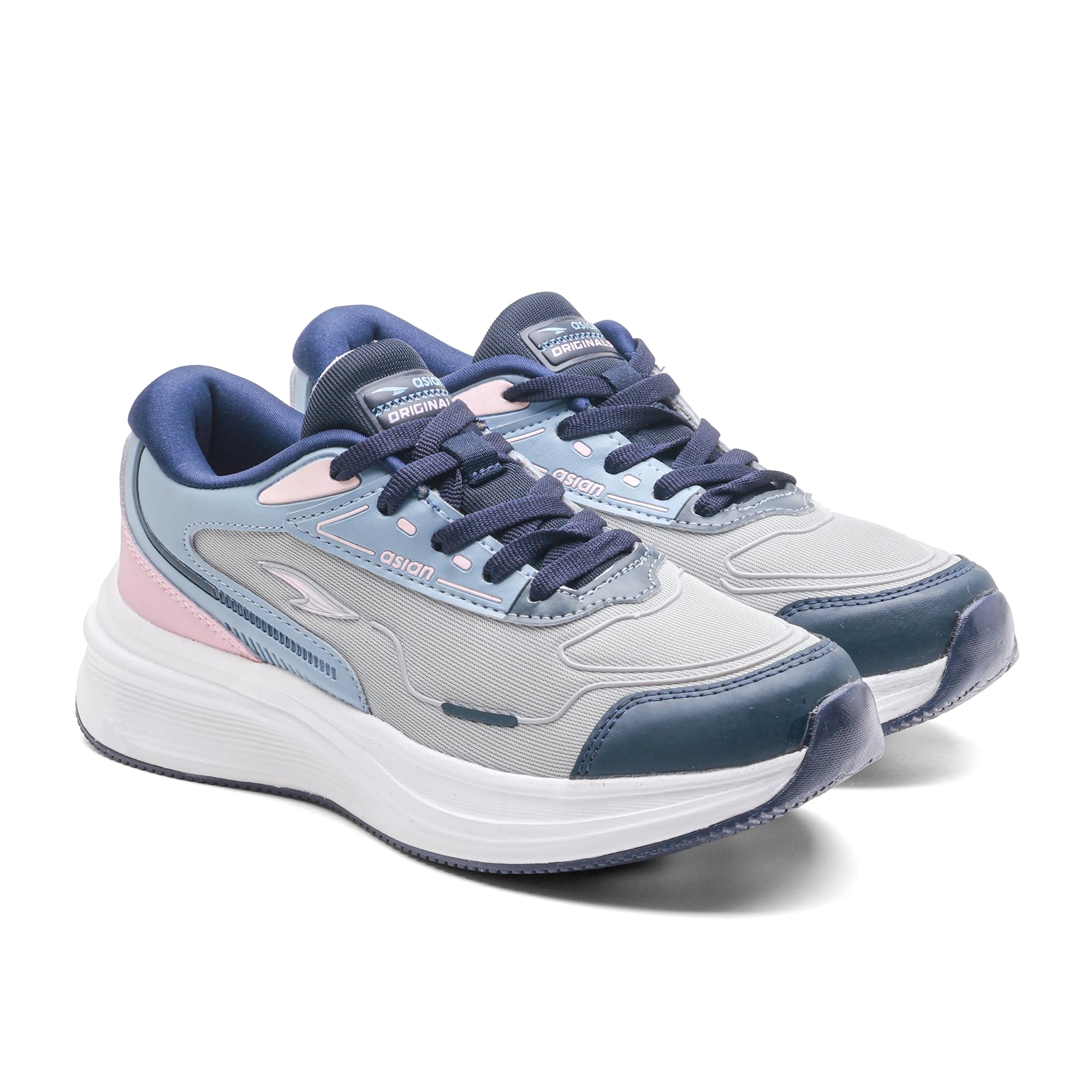 ASIAN Olivia-13 Women’s Running Shoes | Knit Mesh Walking Sneakers with Stylish Design, Bouncy Midsole & Steady Outsole | Lightweight Comfort, Travel & Work-image-49