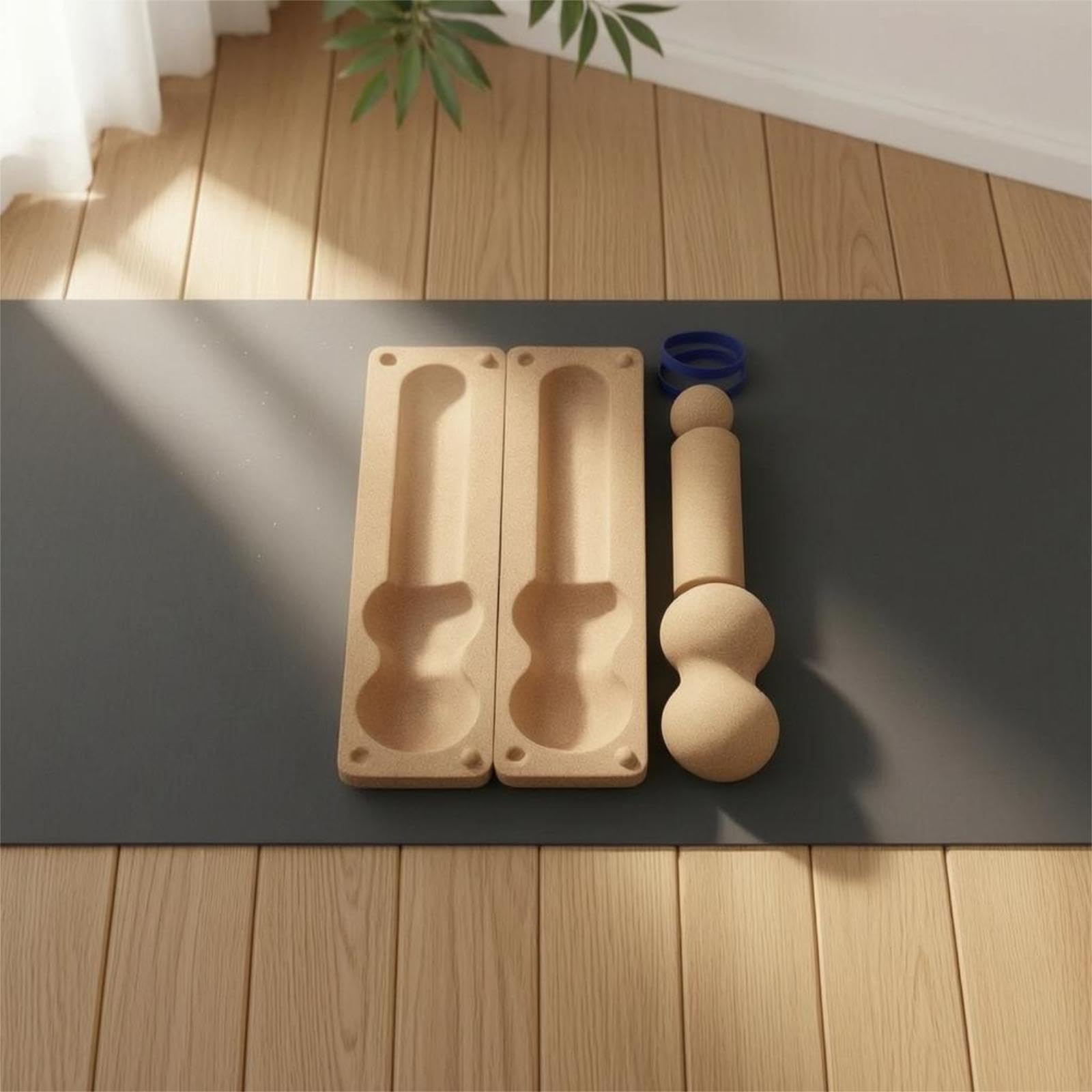 Balance Board Set Board Equilibrio Rullo Ginnastica Palla Esercizio Muscoli Rafforza La Stabilità Adatto per Sportivi Pilates Adulti Core