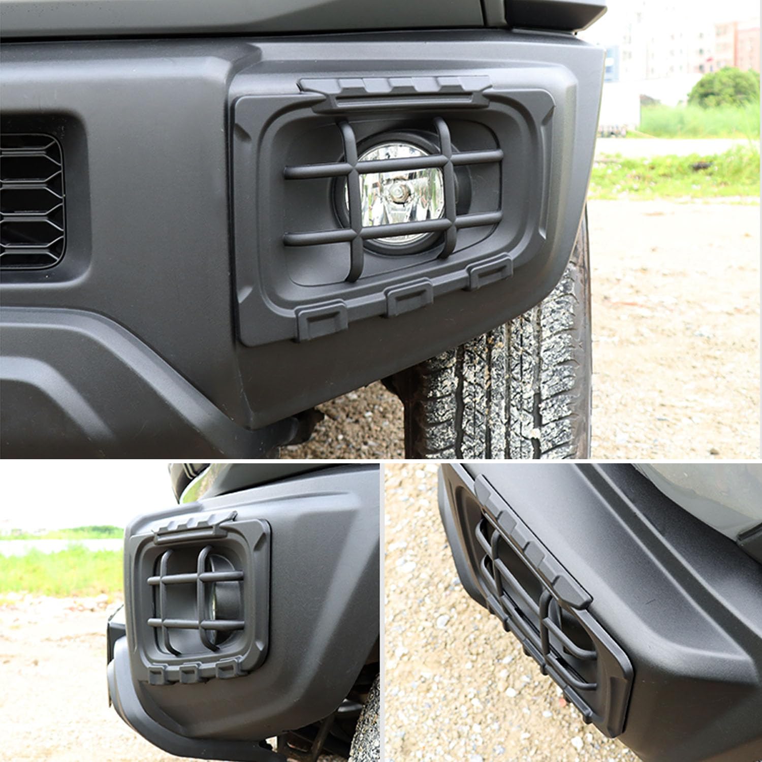 Lichtschutz für for SUZUKI Jimny JB64 Sierra JB74W 2019-2023 Zubehör, Vorderer Nebelscheinwerfer-Schutzabdeckung 1 Paar