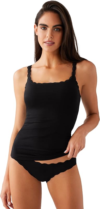 Women's Inspired Eyelet Lace Trim Camisole, 911219