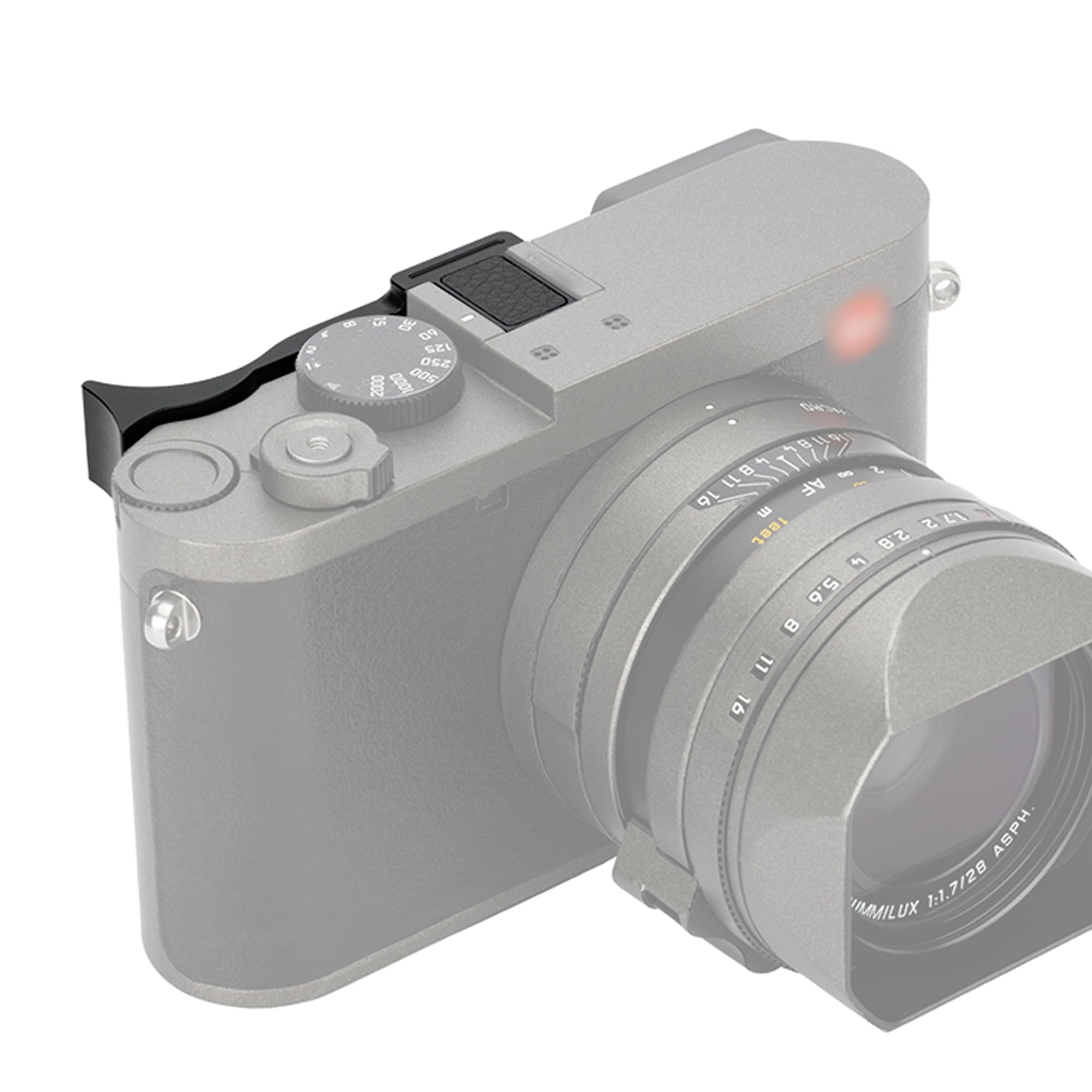 JJC Metalen Duimen Up Grip voor Leica Q3 Digitale Camera - Betere Balans & Gemak, Hot Shoe Mount Duim Ondersteuning JJC Metalen Duimen Up Grip voor Leica Q3 Digitale Camera - Betere Balans & Gemak, Hot Shoe Mount Duim Ondersteuning