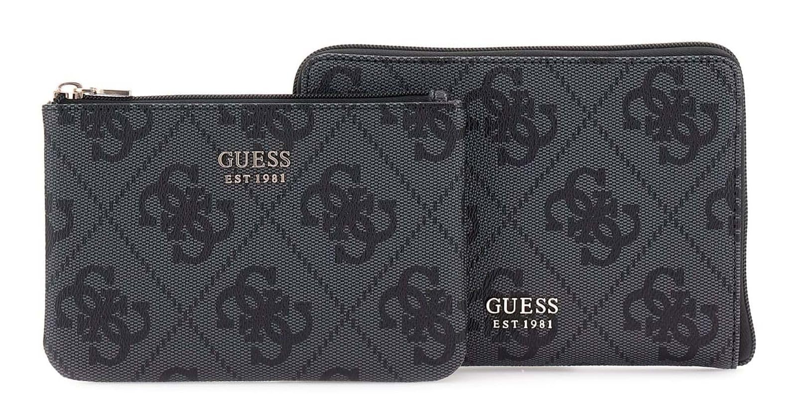 Joyero de viaje GUESS portapasaportes con cremallera antienredos