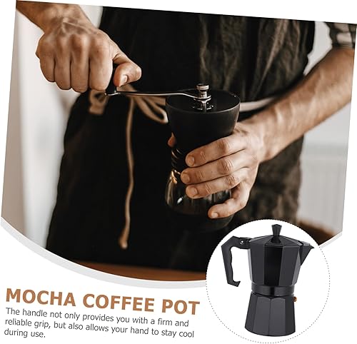 Miniatura 9 de LIFKOME Olla Espresso Mocha Coffee Pot Cafetera Mocha Maker Espresso Glass Expresso Taza de café Espresso Classic Cafetera térmica Taza de café