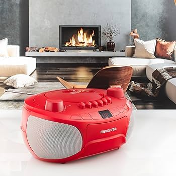 Memorex MX-BCCD50(R) AM/FM Top Loading CD and Cassette