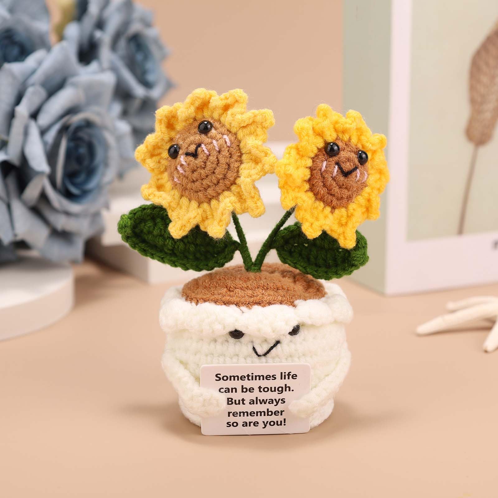 TOYMIS Positive Sunflower Crochet - Image 4