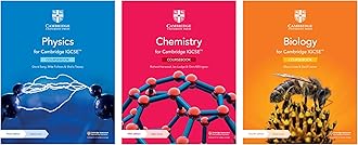 Combo of Cambridge IGCSE PHYSICS, CHEMISTRY & BIOLOGY Coursebooks