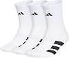 adidas Evo High Quarter Calcetines para Correr 3 Pares Rendimiento y Entrenamiento 1