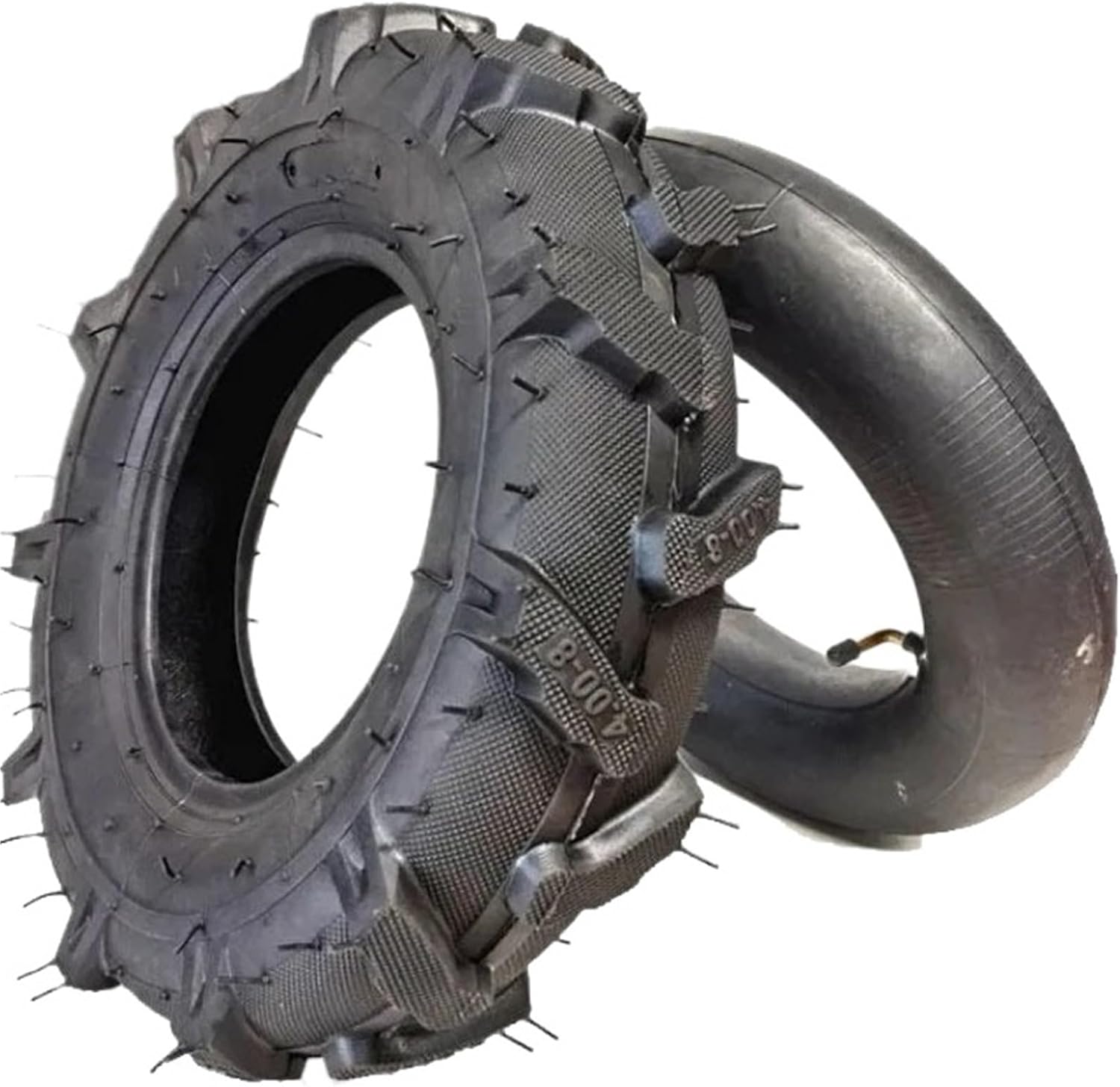 For Micro Tillers, Agricultural Machinery Tires 4.00-8, Suitable, 400-8 Rubber Inner And Outer Tire Accessories