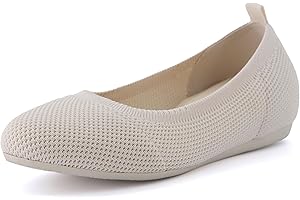 Women's Whiz Hidden Wedge Knit Flat: Memory Foam and Wide Width Comfort