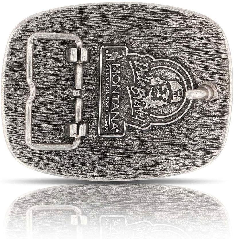 Montana Silversmiths Officially Licensed Dale Brisby Rodeo Western Belt Buckle