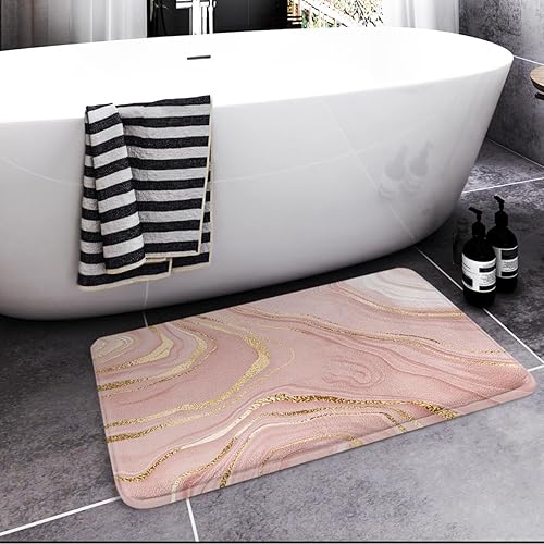 Miniatura 2 de Britimes - Tapetes de baño, antideslizante, diseño de playa, estrella de mar, concha, de mar, cubierta lavable, decoración de baño, tapetes para el