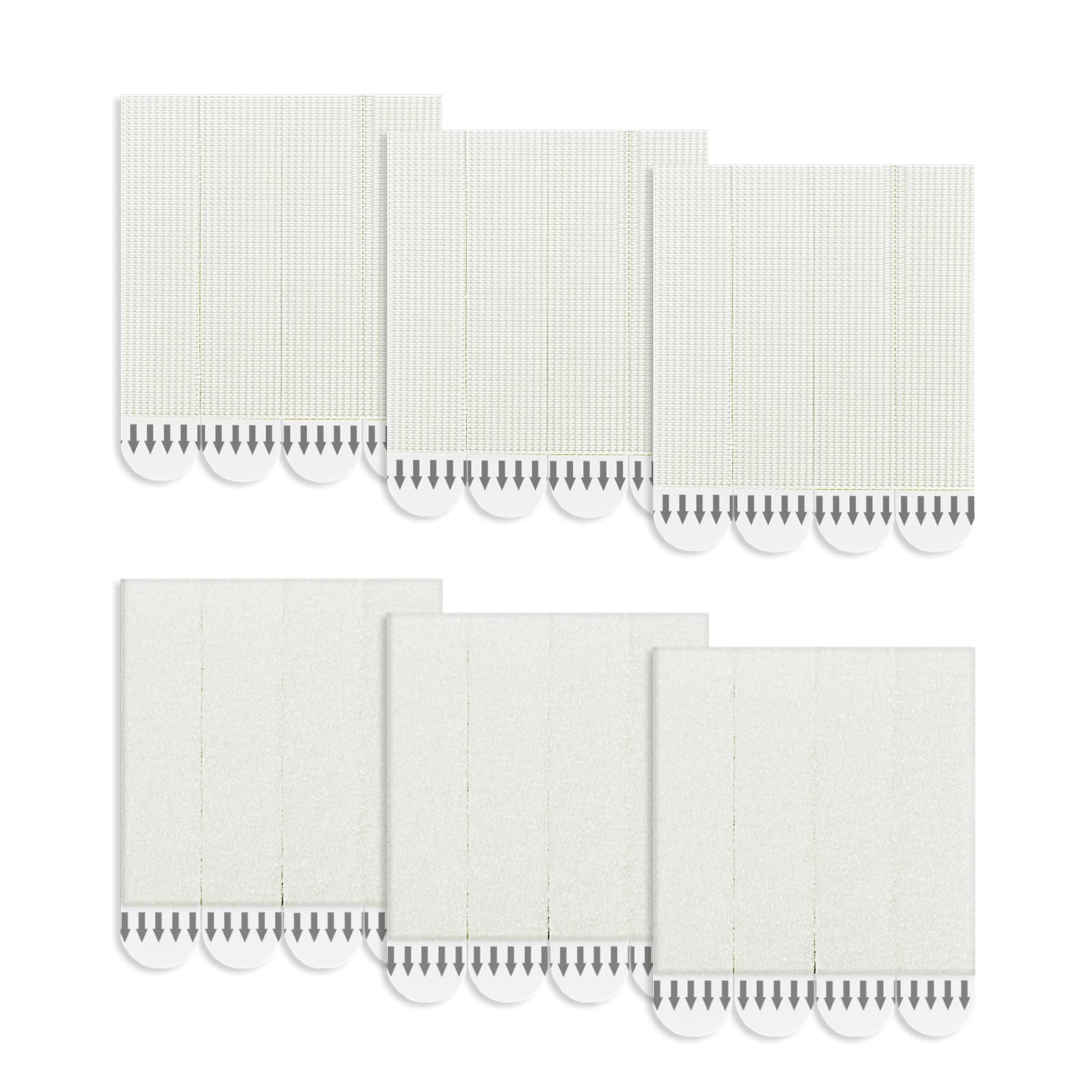 Tiras para colgar cuadros resistentes, cinta de velcro extraíble, 12 L