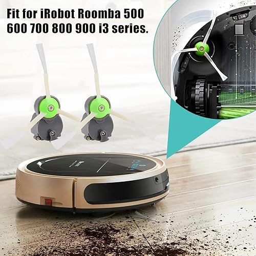 Miniatura 2 de Side Brush Module Motor for iRobot Roomba 500 600 700 800 900 I3 E5 E6 I3 I4 I5 I6 I7 I8 J7 Series Robot Vacuum Cleaner, Replacement Parts