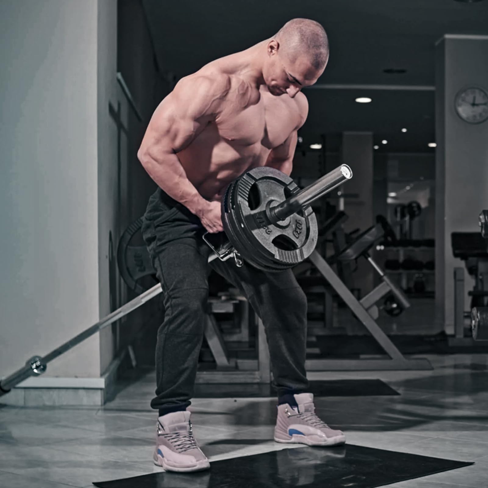 T Bar Row, Maniglia T Bar Bilanciere Landmine per Casa 2 in 1 T Bar Row Attachment per Carrucola Lat Machine T Bar Row Handle Landmine Home Gym Allenamento Muscolare