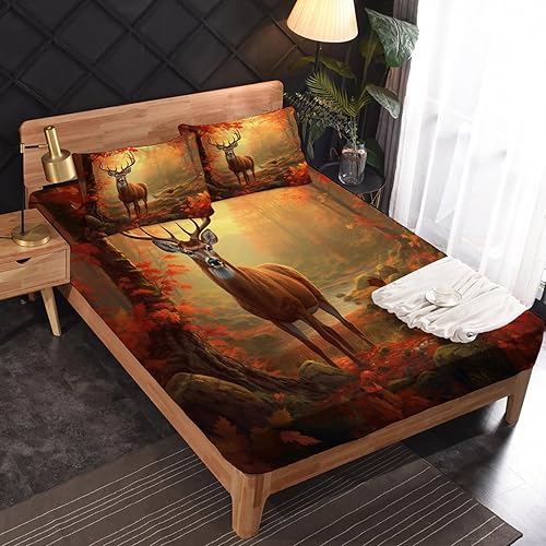 Miniatura 9 de zcsm Grim Reaper - Juego de sábanas tamaño King, sábanas de calavera de terror, microfibra suave y bolsillo profundo, sábanas y fundas de almohada