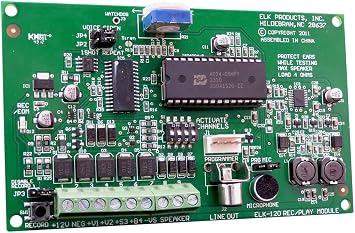 ELK-120 4-Channel Recordable Voice and Siren Driver