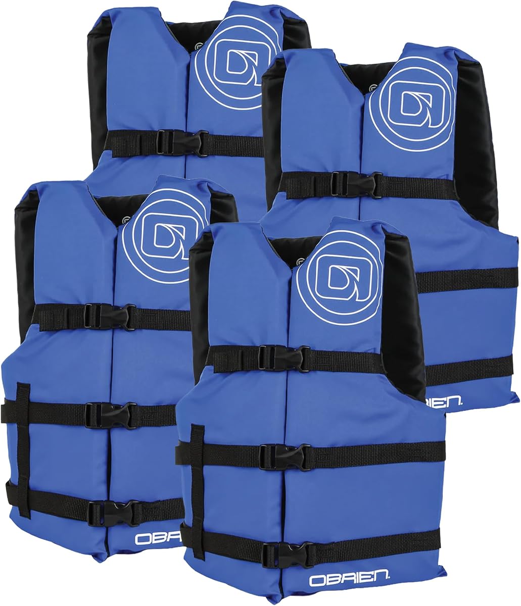 4 Pack General Purpose Life Jackets