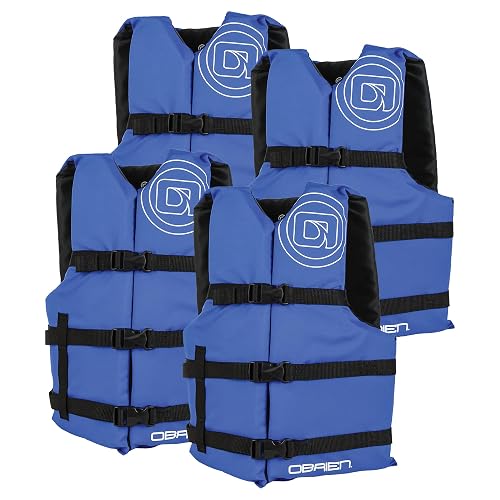 OBrien O Brien 4 Pack General Marine Life Jackets product photo (Marine Life Jackets) — ScooterReviewPro review