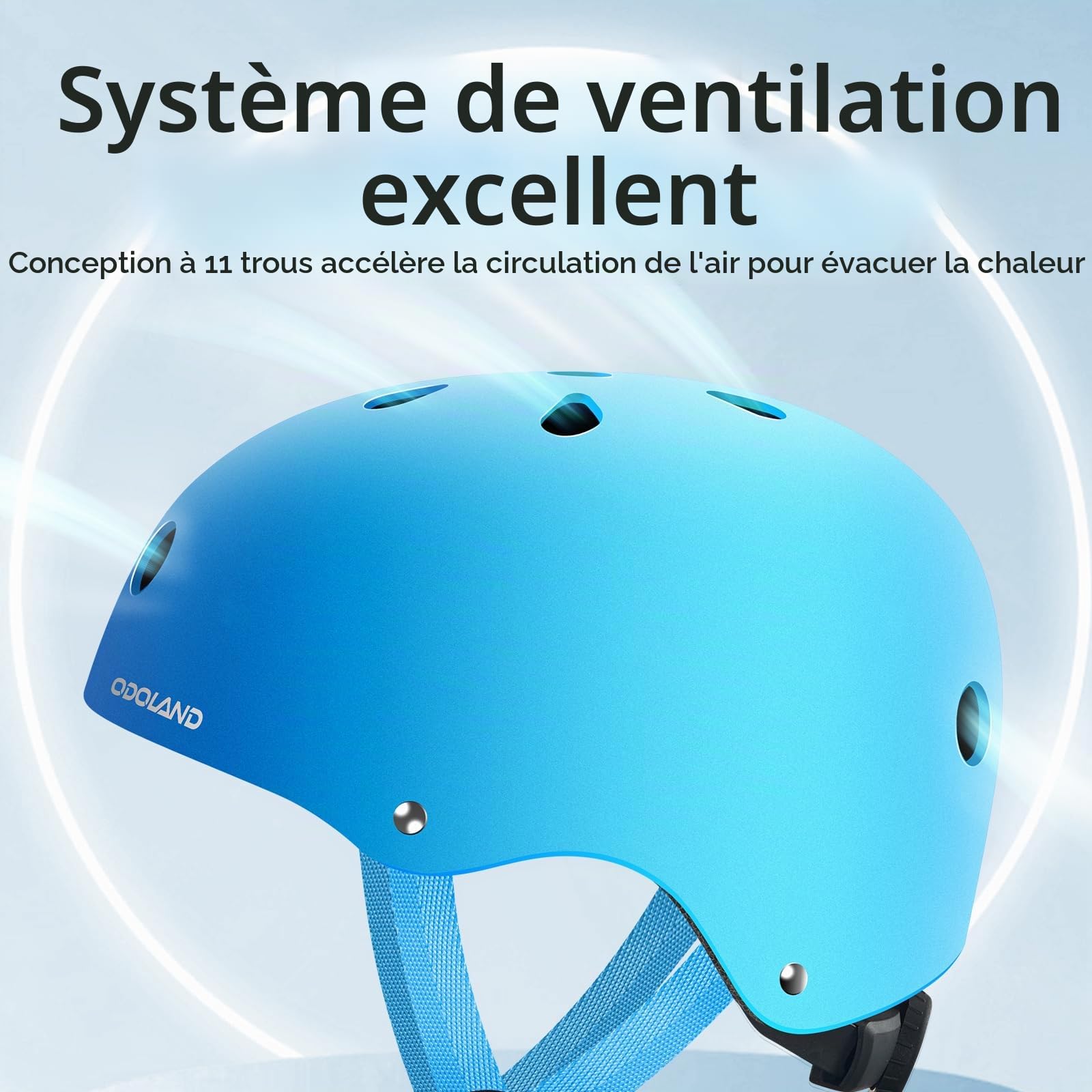 Odoland Casque de Vélo Enfant pour Garçons et Filles de 3 à 8 Ans, Casque Vélo Protection Enfant pour Cyclisme, Skateboard, Trottinette, Adjustable, Léger, Multiples Couleurs et Styles