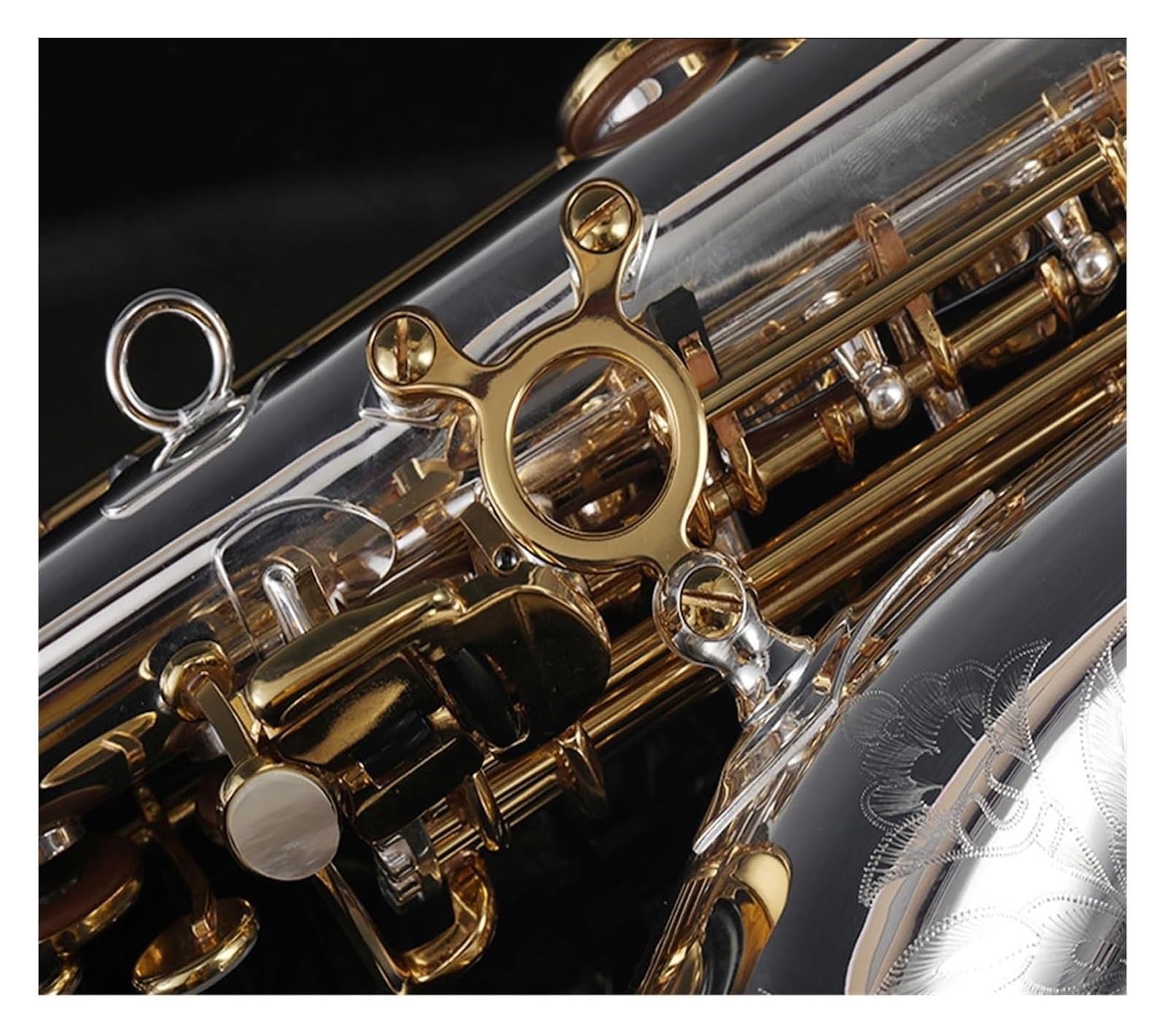 Przyciski muszli, instrumenty muzyczne, saksofon Instrument dla początkujących, dorosły, B-dur, mały instrument tenorowy