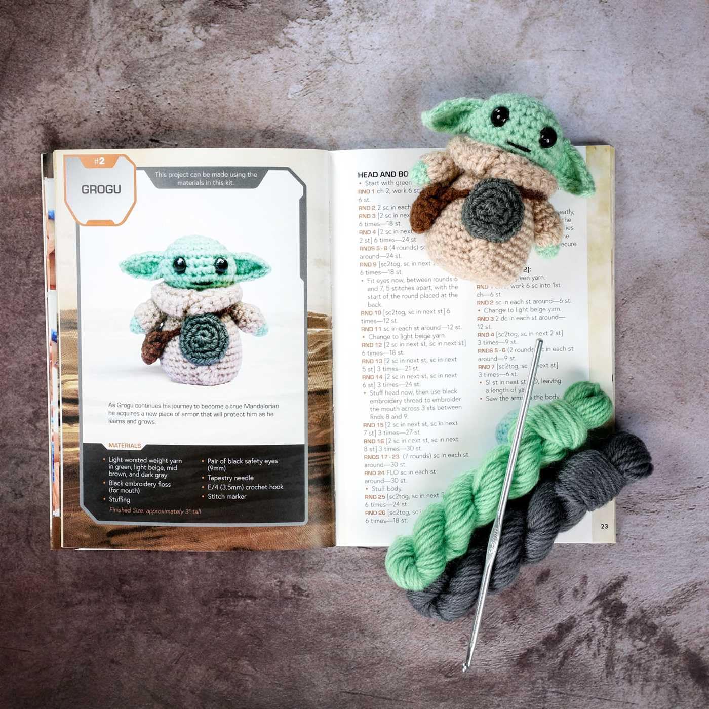 Star Wars The Mandalorian Crochet (Crochet Kits)