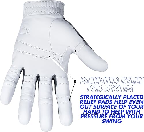 Miniatura 4 de Bionic.Guantes para hombre. Para golf fabricado con piel de Cabretta duradera y genuina.