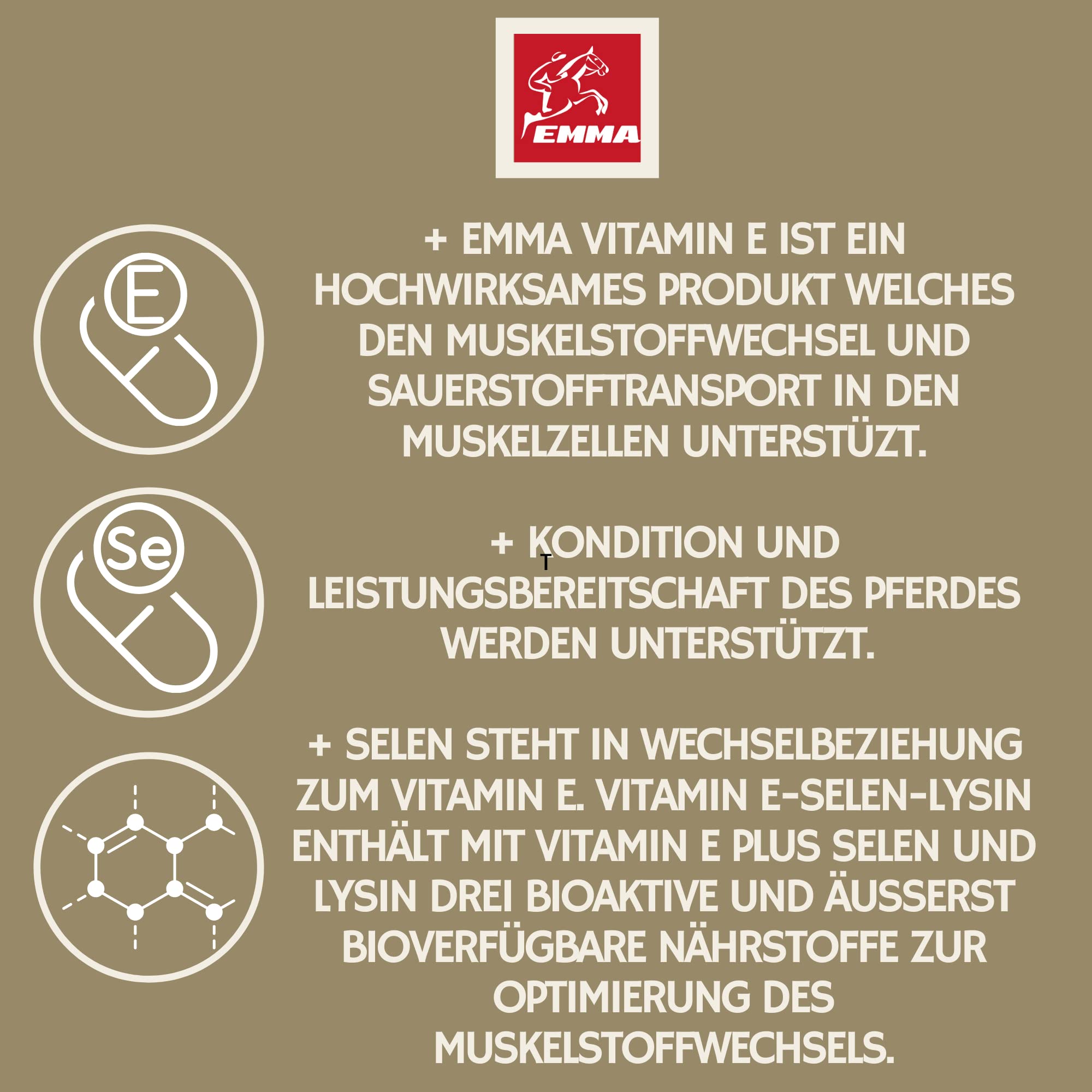 Vitamine E Cheval I Sélénium lysine Cheval I e Liquide complément Alimentaire Energy Booster Musculature I Renforcement Musculaire I Aliment reconstituant pour Chevaux Senior minéraux Chevaux 1L