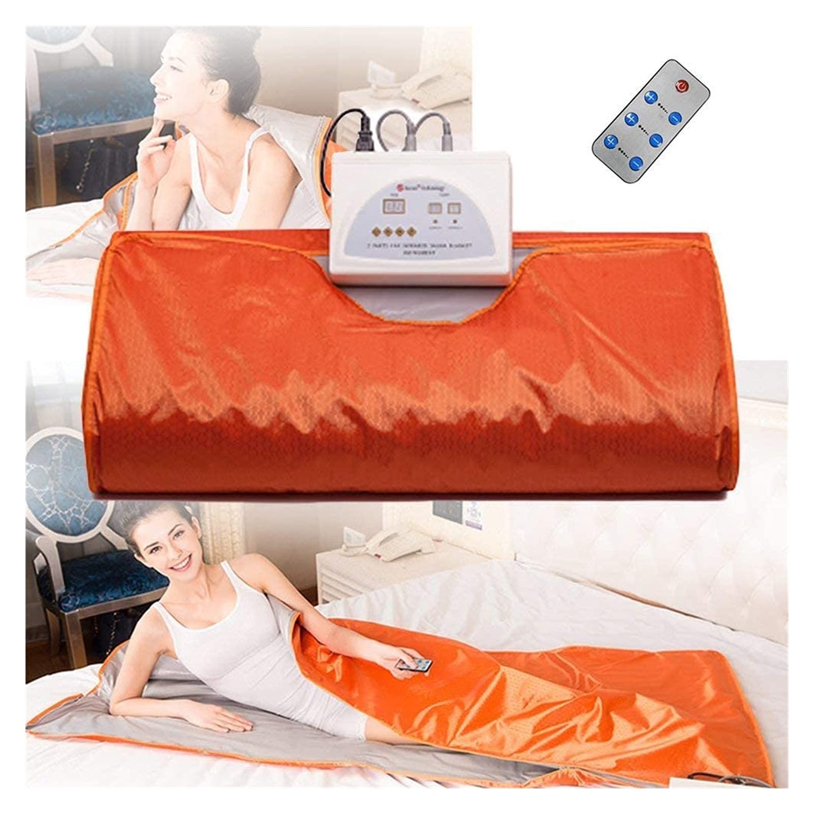 Perte de Poids 2 Sauna Contrôleur de Zone Sauna Minceur Couverture de désintoxication Professionnelle Anti-vieillissement