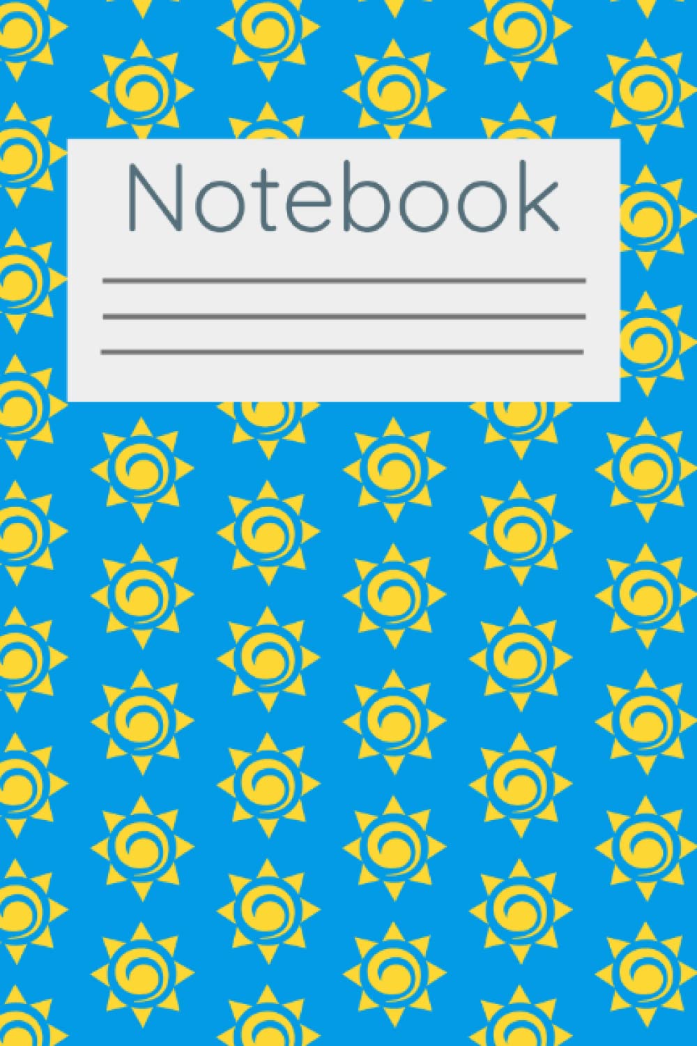 Sunshiny Day Notebook: College-ruled Notebook