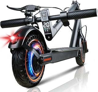QNQ 2026 E Scooter, Elektroroller für Erwachsene, 8,5 Zoll Wabenreifen, LED-Display, App-Funktion, Max 20-30km Reichweite 20km/h, 120 kg Belastung, Duales Bremssystem, Faltbarer für Pendler E Roller