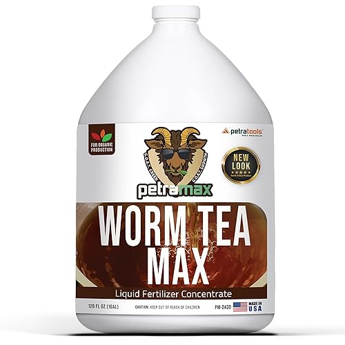 Té de gusanos para tierra de jardinería, líquido fertilizante de té de gusanos - Fundición de gusanos, fertilizante de estiércol de lombriz de