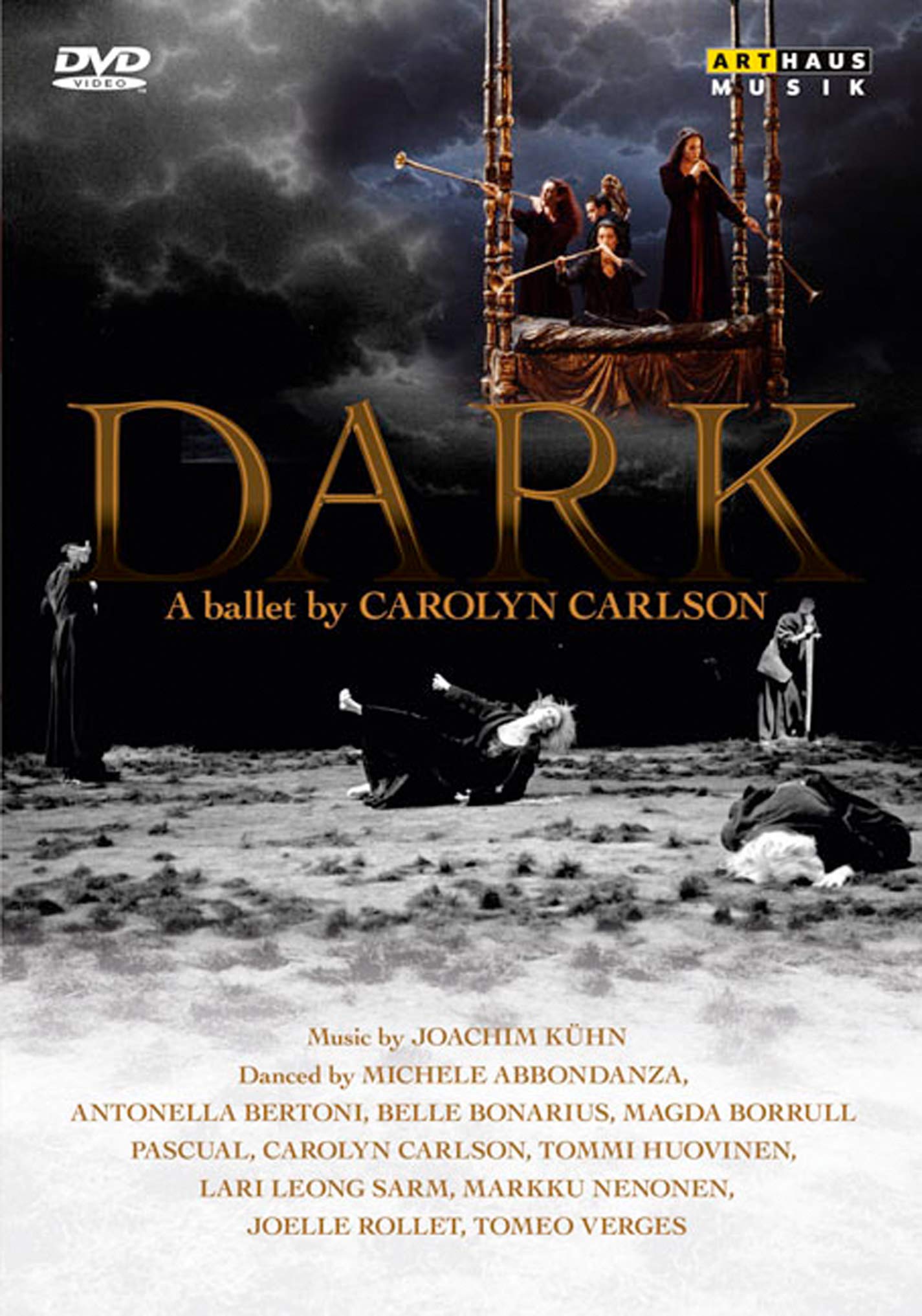 Dark ballet de Carolyn Carlson en edición DVD premium importada del Reino Unido
