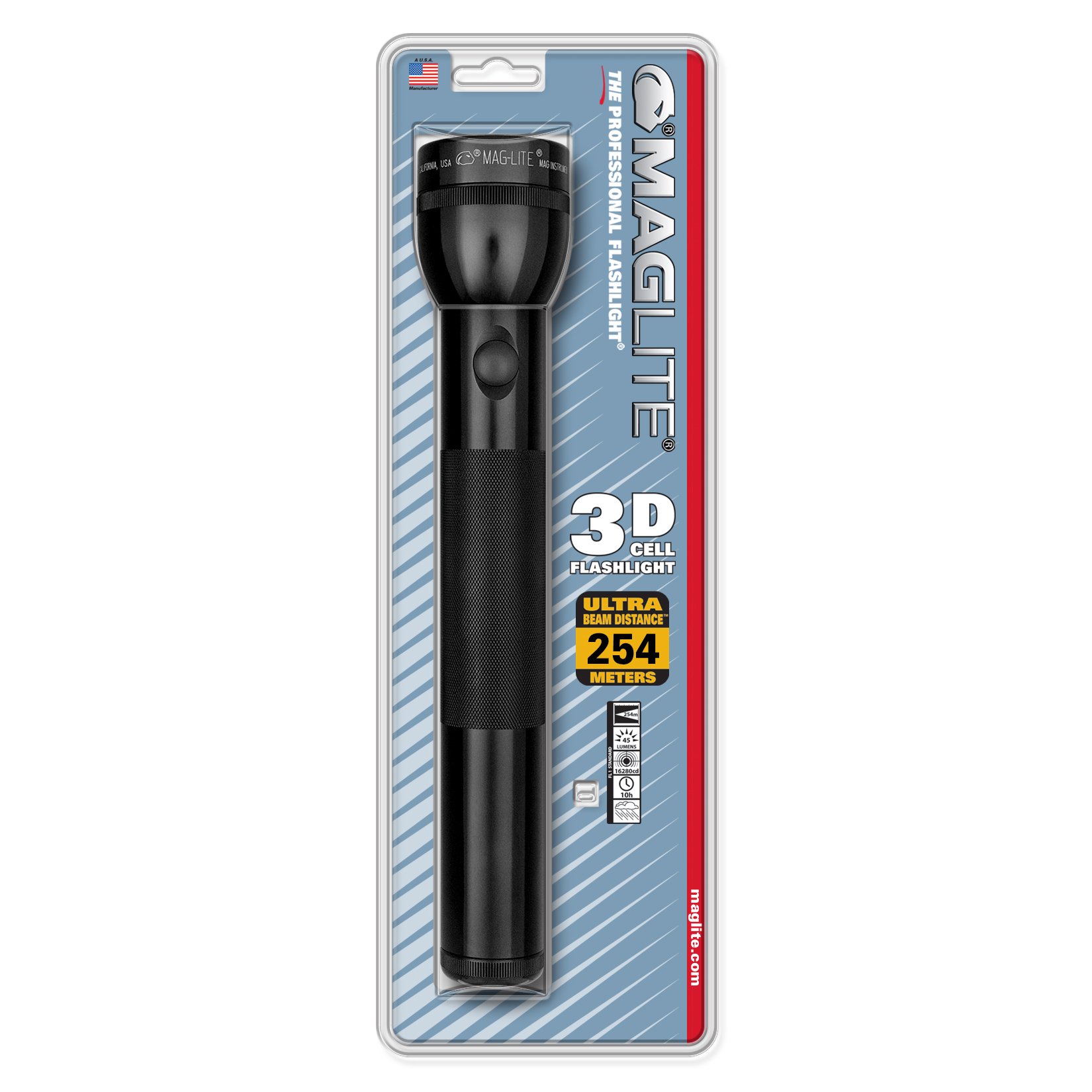 Amazon | Maglite S3D015 MagLite 3-cell D Display Box Black | MAG