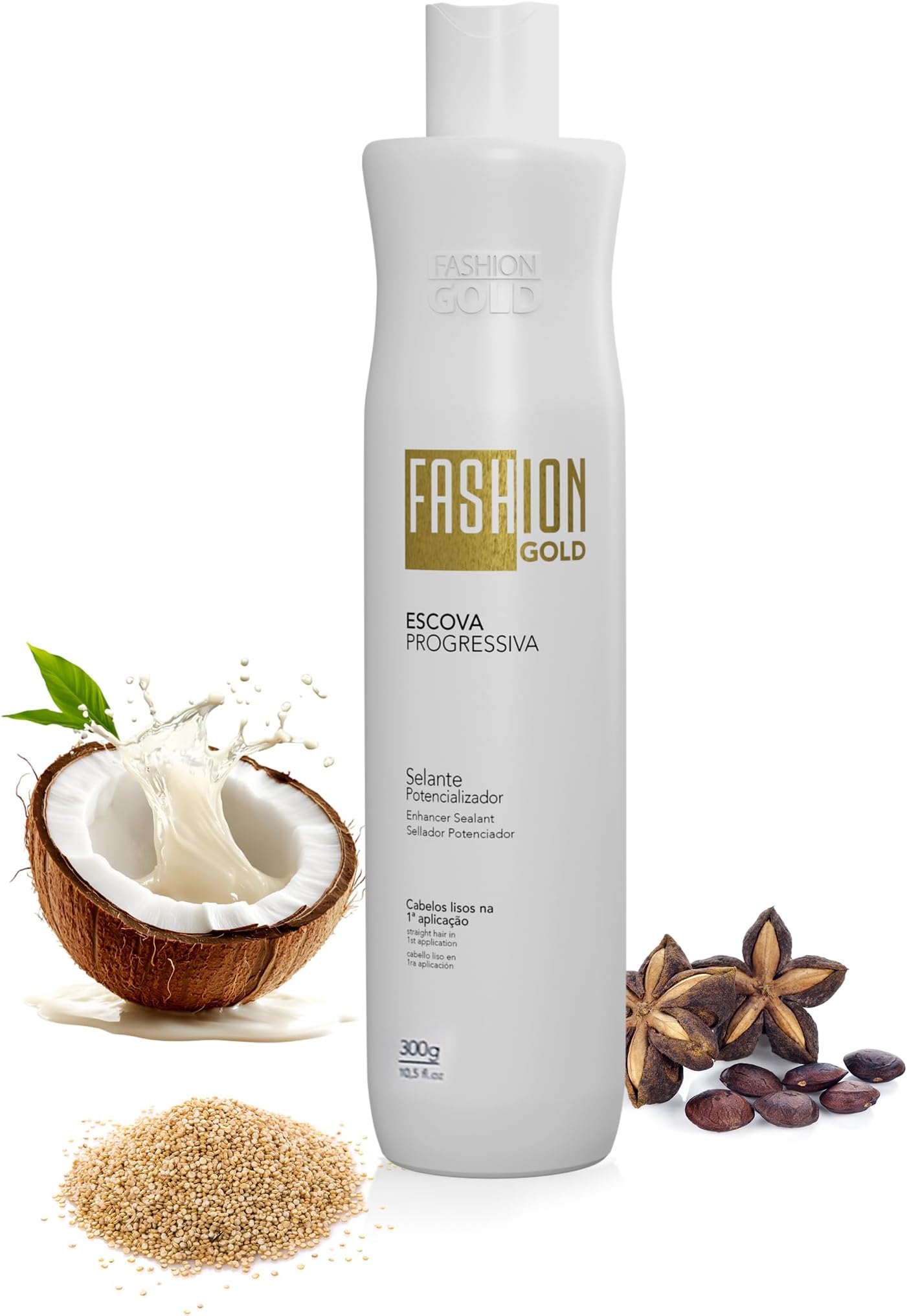 300g/10.5 fl.oz - Brazilian Blowout, Keratin Treatment, Smoothing and Straightening System