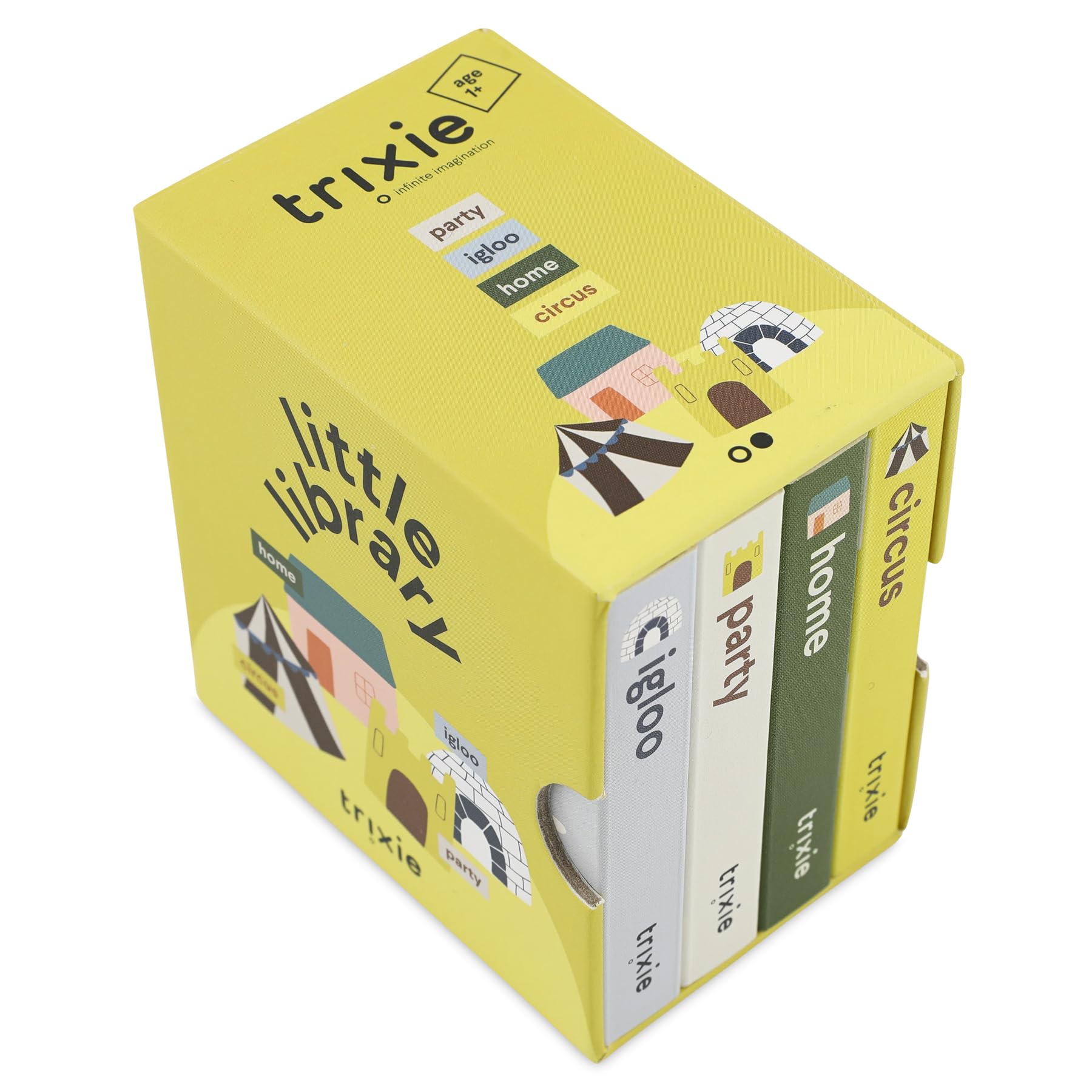 Trixie Small Library - 4 books in 1 (Circus, Home, Igloo, Party)