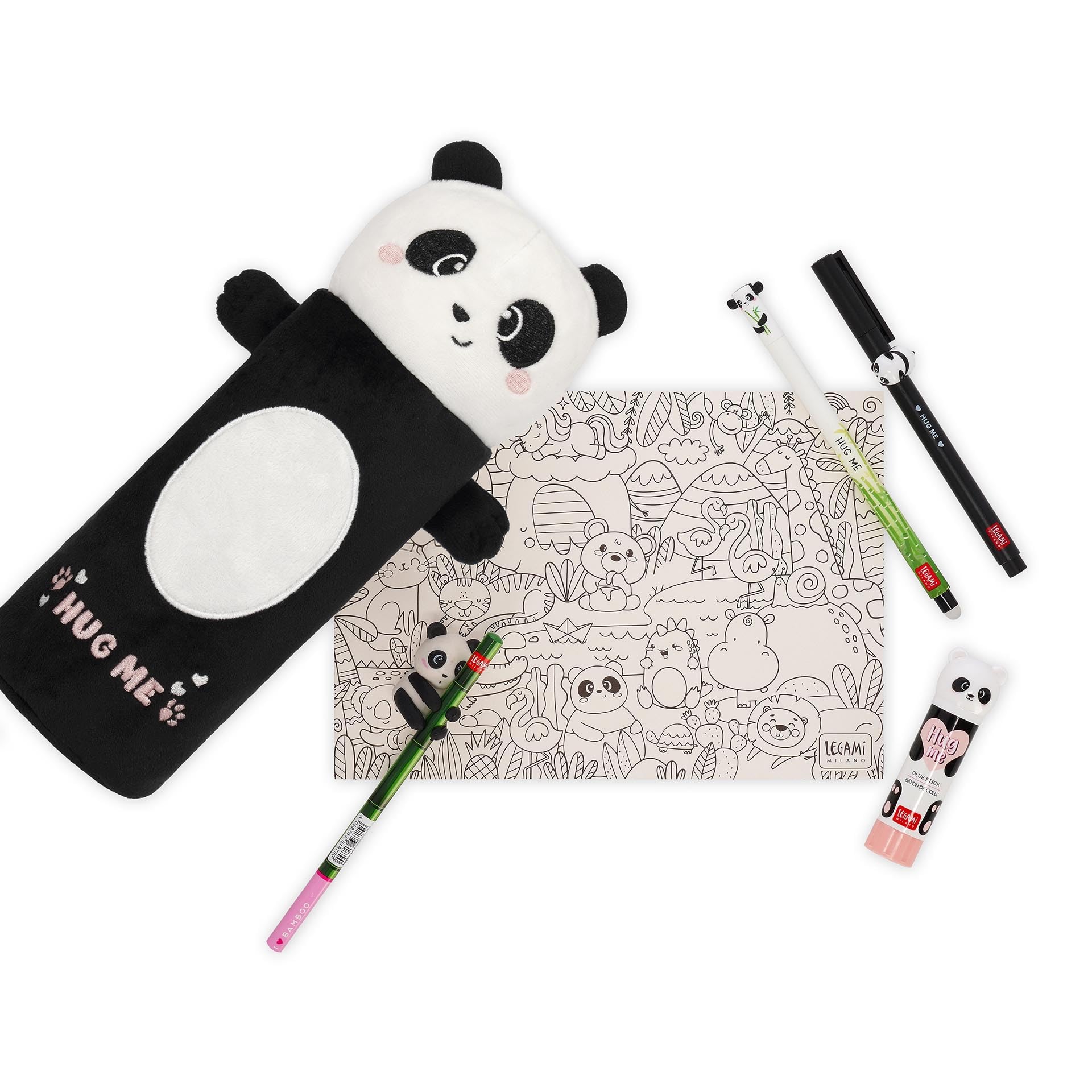 Kit De Papeterie - Panda Design - Stylos - Notes