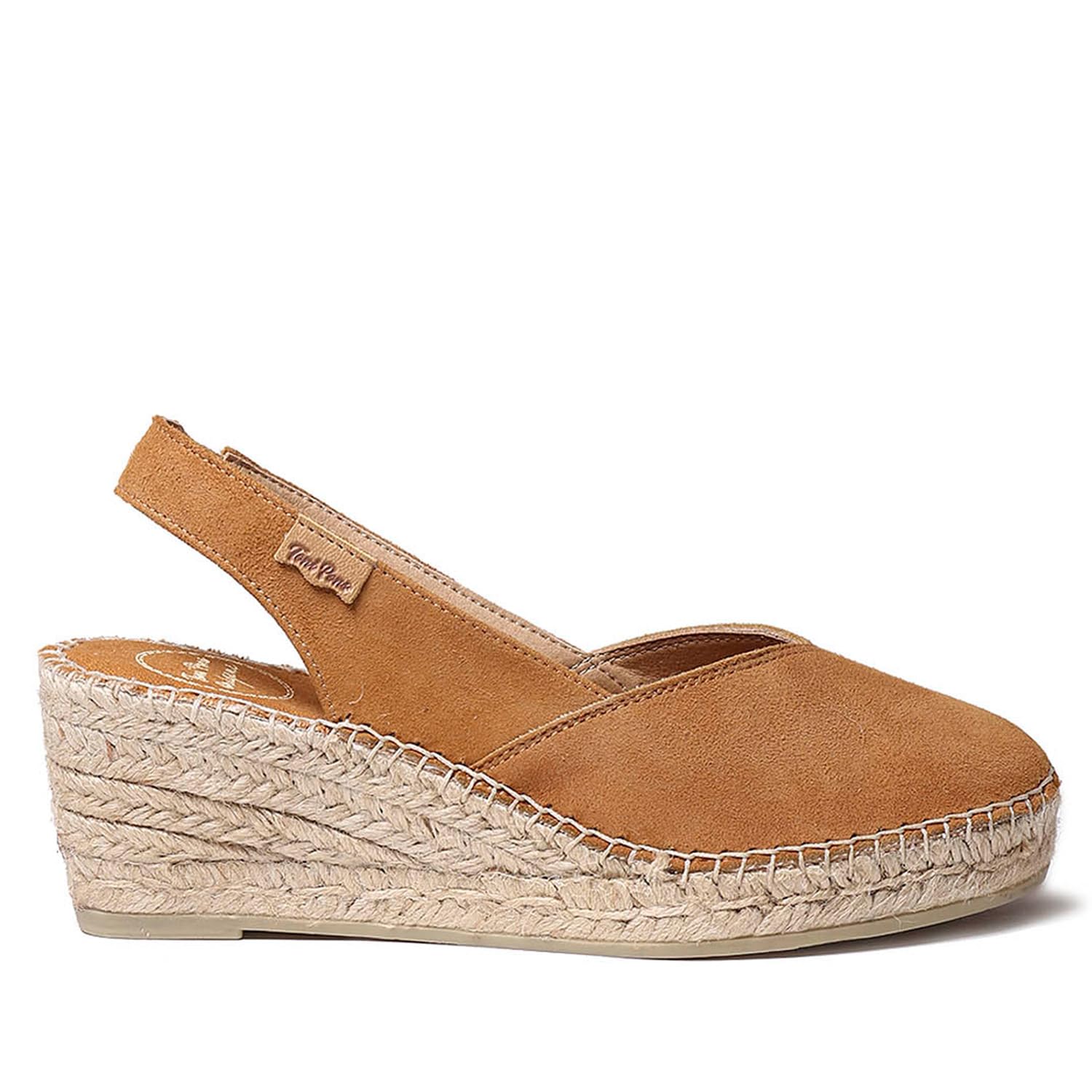 Toni Pons Betty-A - Espadrillas con Zeppa Donna realizzate in camoscio.
