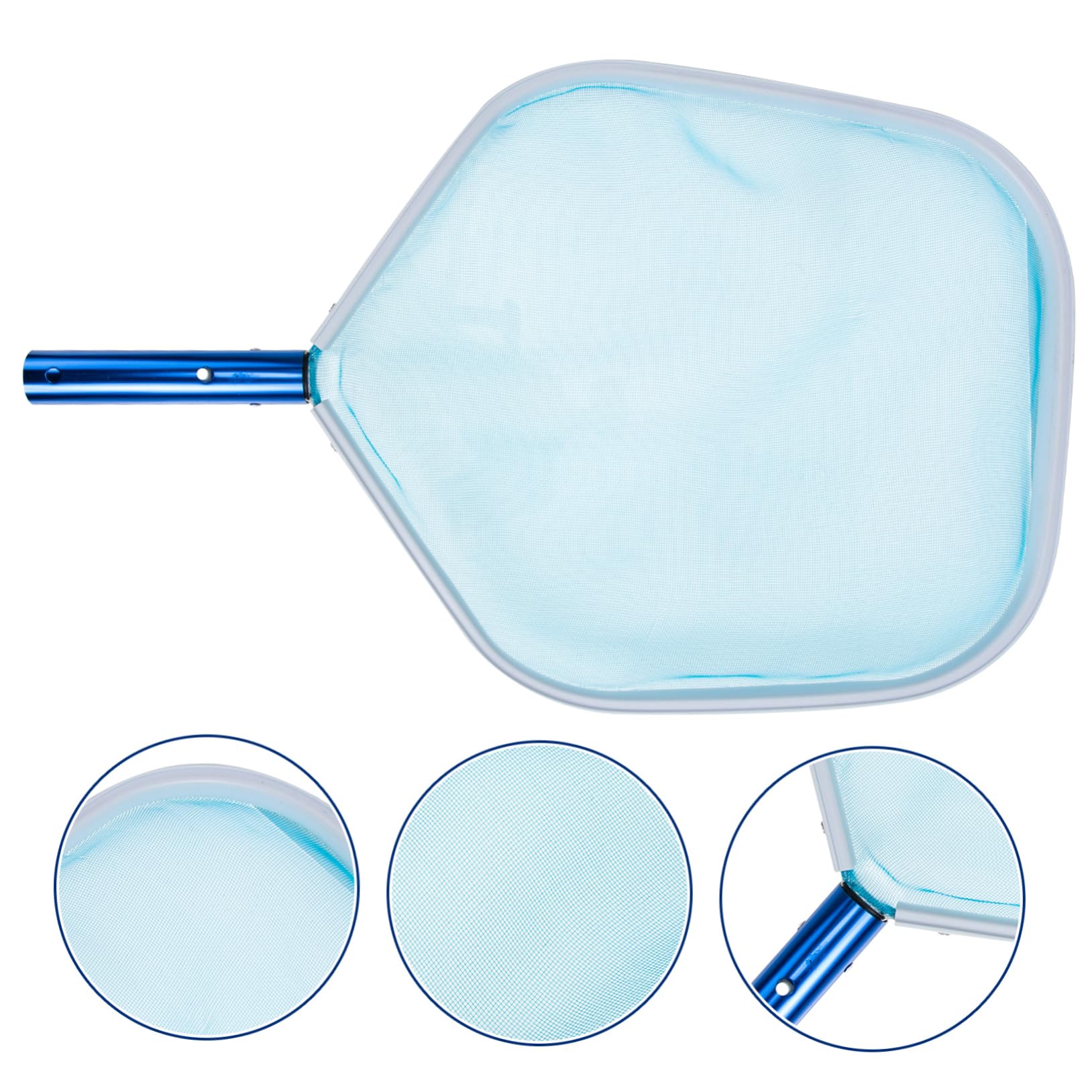 UKCOCO Limpieza para con Skimmer de Agua para Limpiar Estanques y Herramienta para Recoger Plantas Acuáticas y Escombros Ligera y de Usar
