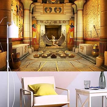 Amazon | EMTOBT 7x5フィート エジプトの背景 ドロップ イシス