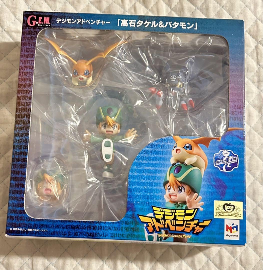 MegaHouse - G.E.M.シリーズ 高石タケル＆パタモン デジモンアドベンチャー Amazon.co.jp: G.E.M.シリーズ デジモンアドベンチャー 高石