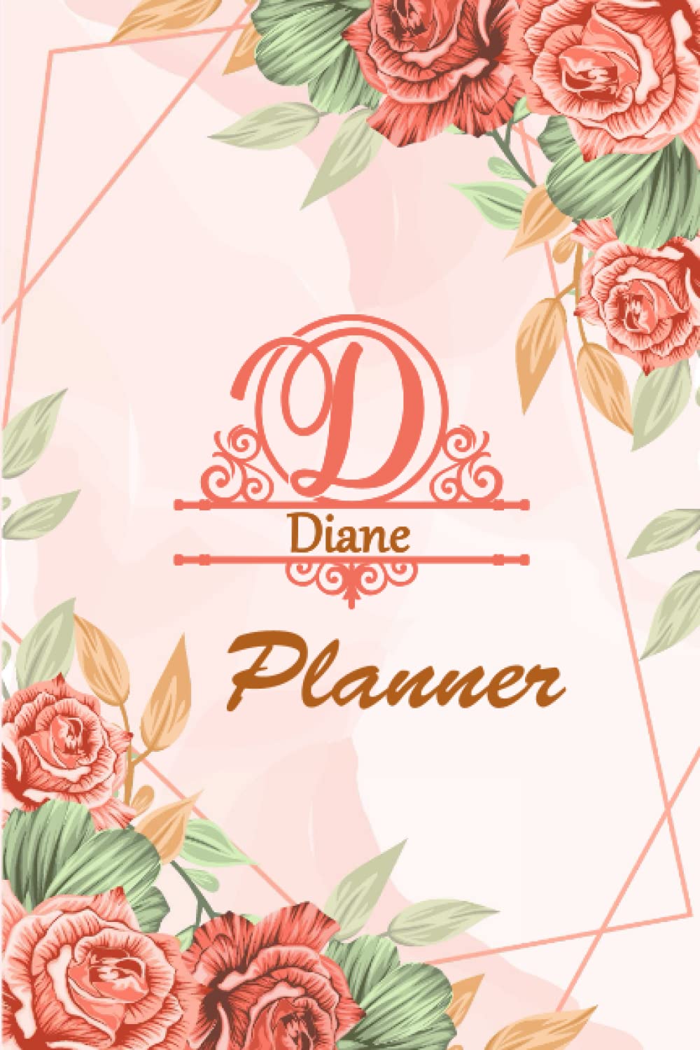 Diane Name Planner: Personalized Planner named Diane | weekly & monthly self care planner | nature floral cover: Weekly & Monthly Planner With ... | Party Planner | Perfect Gift Idea For Di