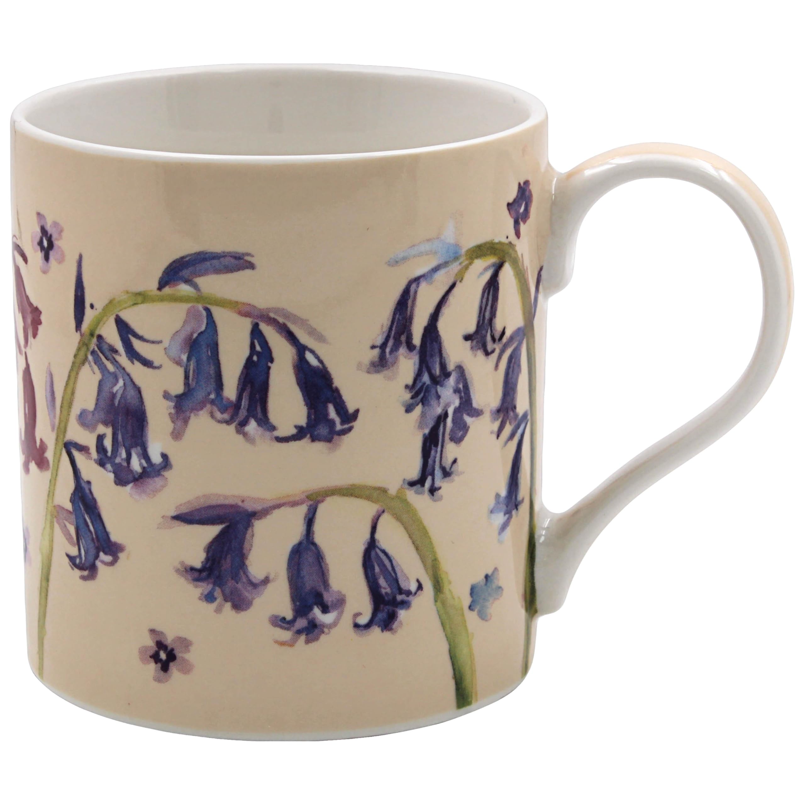The Leonardo Collection Bluebells Mug Jennifer Rose Gallery for Hot & Cold Drinks | Durable Coffee Cups for Home & Office | Comfortable & Easy-to-Hold Coffee Mugs for Beverages & Daily Use