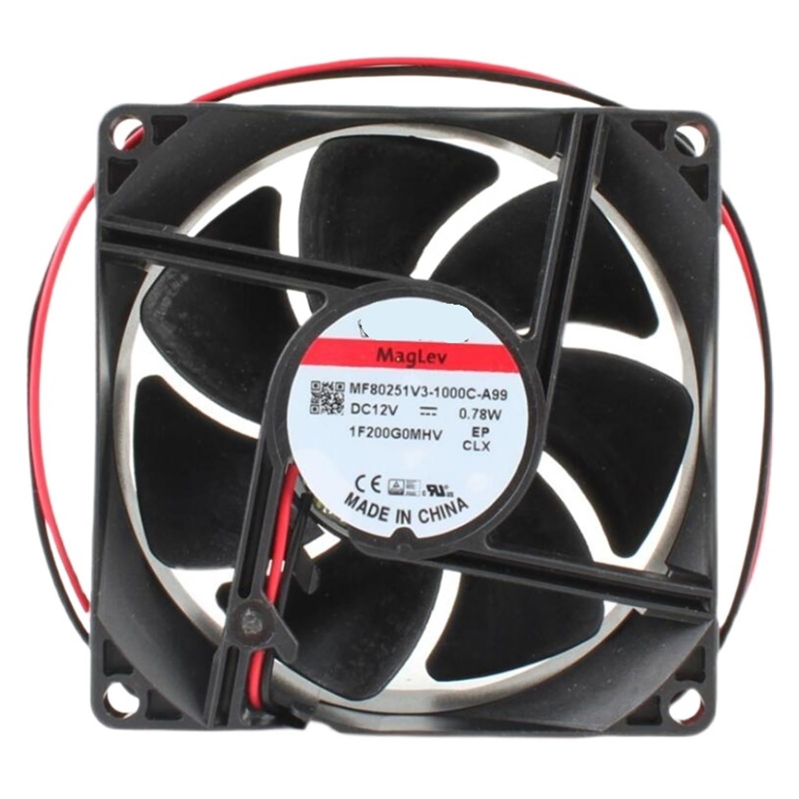 YMUGUEGH Mf80251v3-1000c-a99 8025 12v0.78w two-wire fan