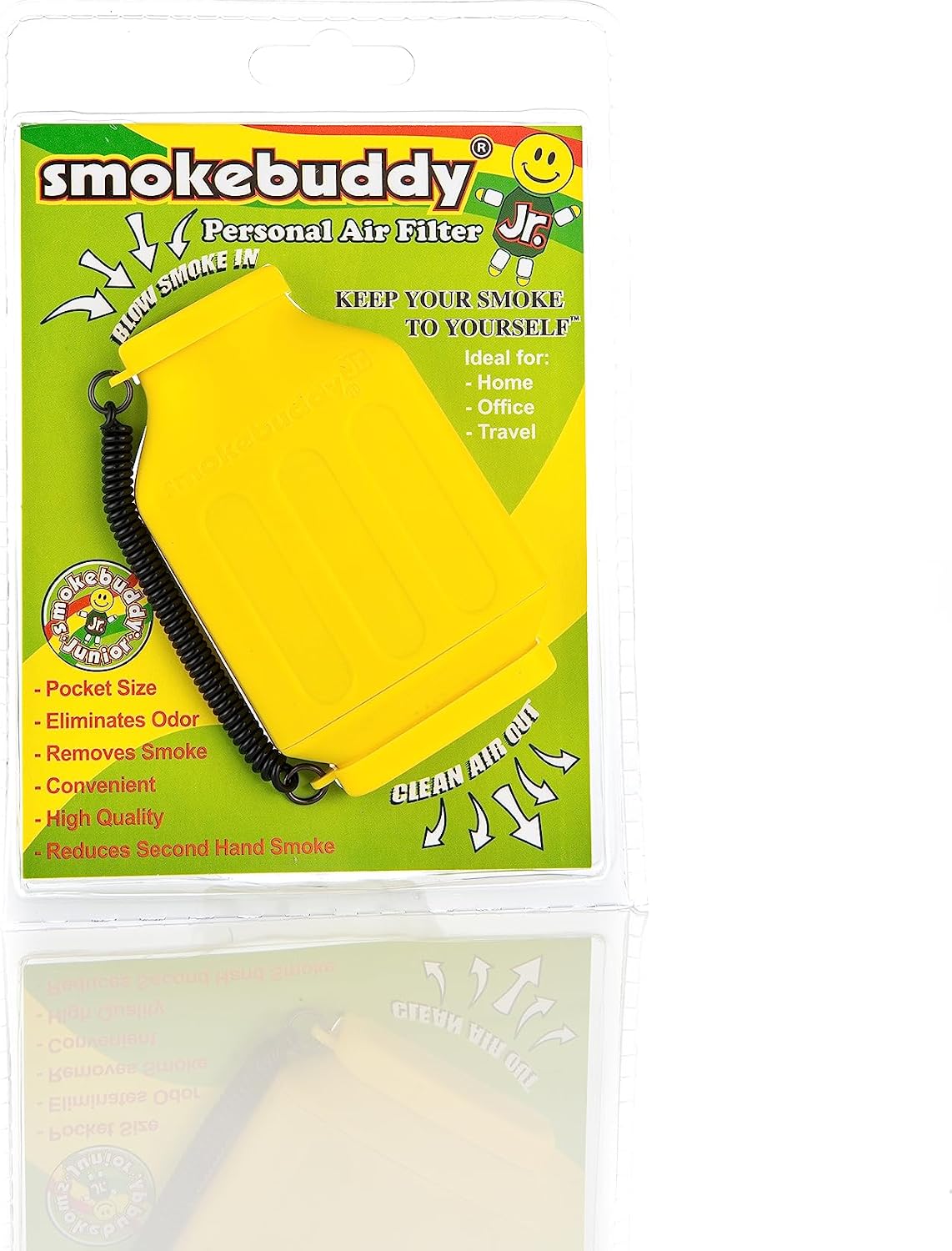 smokebuddy Air Filter, 1 Count (Pack of 1), Yellow