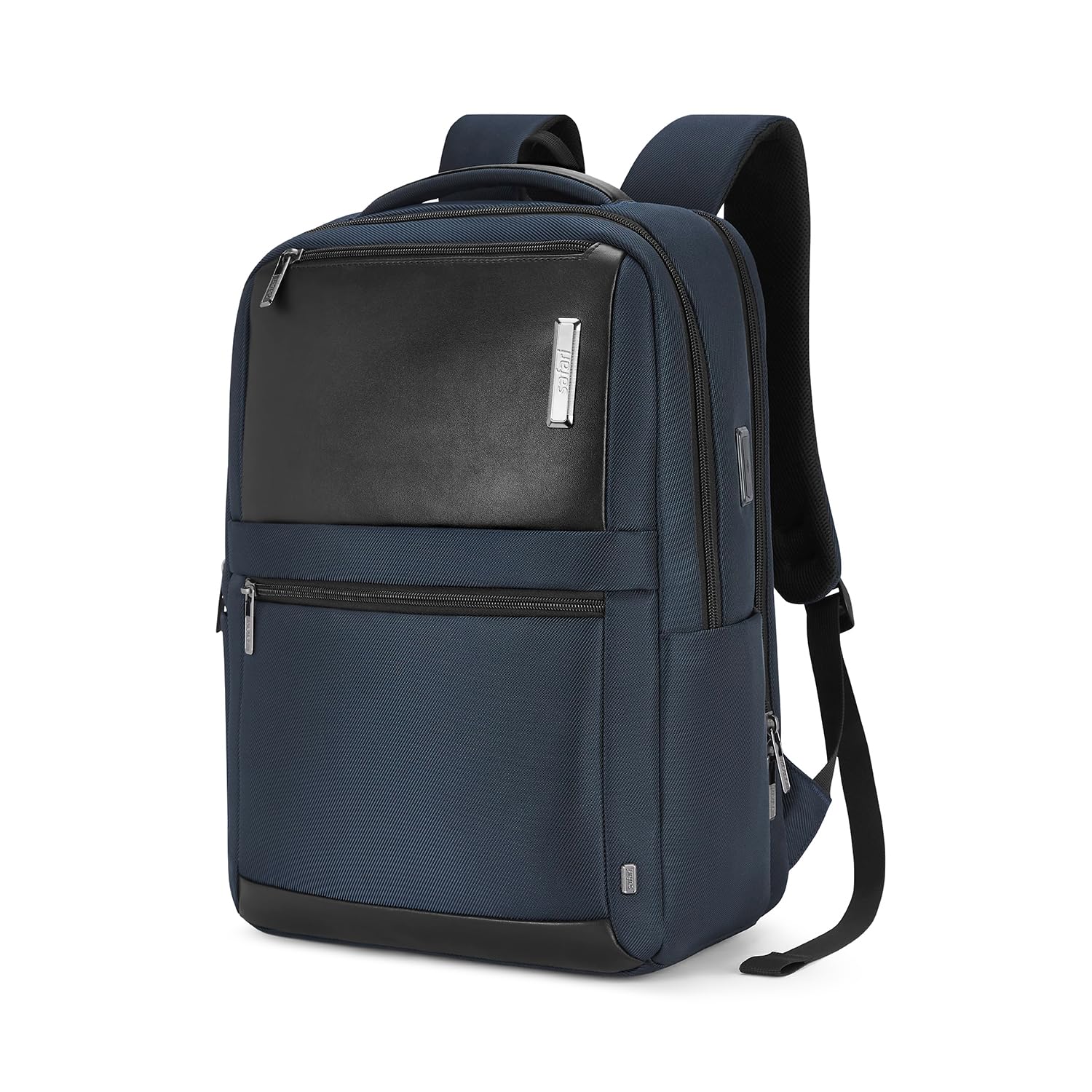 Safari SELECT 25L PRIME Formal Backpack 17 Inch Laptop Pocket Premium Fabric Dedicated Tech Compartment Water Resistant USB Charging, Laptop & Tablet Bag, Backpack for Men & Women, Blue (B0D5BMRKH1) Amazon Price History, Amazon Price Tracker